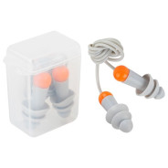 Беруши в контейнере со шнурком многоразовые SONIDO MAX  JETA SAFETY JEM31