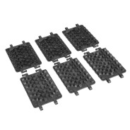 Антибукс, 6 траков, черный, сумка с ручкой  543585