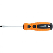 Отвертка "Point", SL6.0 х 100 mm, 2-х компонентная рукоятка  ...Sparta 11768