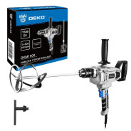 Миксер строительный с патроном, 1500Вт, 0-800об/мин, 16мм, DEKO DKM1500...Deko 063-4992