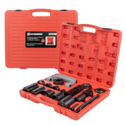 Съемник сайлентблоков и подшипников с комплектом оправок, набор 21пр.  ...FORCEKRAFT FK-921T2