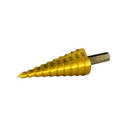 Сверло ступенчатое 4-22мм HSS 4241 (рабочая длина 52мм)  Гамматест GTT1179