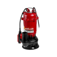 Насос погружной для грязной воды SLP-1500 (1500 Вт, 15000 л/ч, погружение до 6 м)  ...ASILAK AS4410-1