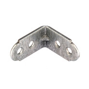 Уголок мебельный усиленный, 30х30х16 мм, цинк  Сибртех 46513
