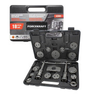 Набор инструментов для обслуживания тормозных цилиндров 18пр. (право/левосторонний привод), в кейсе ...FORCEKRAFT FK-65805 (Euro)