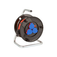 Удлинитель на катушке 20м бытовой (3 роз., IP44, провод 3х1.5мм.2, сила тока 16А, H05VV-F3G1.5)  ...BRENNENSTUHL 1098530001