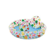 Надувной детский бассейн Фруктовый, 122х25 см + надувн. мяч 51 см, надувн. круг 51 см (от 2 лет)  ...INTEX 59460NP