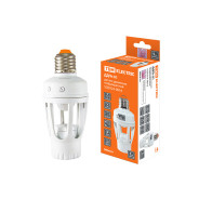 Датчик движения в патрон ДДПт-01 60Вт, 10-300с, 6м, 3+Лк, 120(сбоку)+360(сверху)гр IP20  ...TDM SQ0324-0016