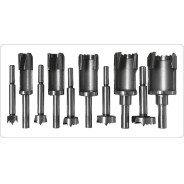 Сверла кольцевые по дереву 15-35мм (набор 10пр.)  YATO YT-33837