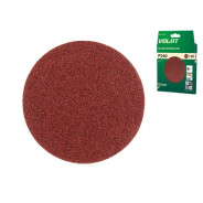 Шлифлист 125mm круг Р240 д/дерева 10шт. (круг абразивный шлифовальный)  ...ВОЛАТ 80011-240