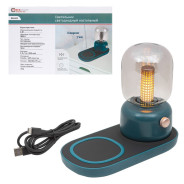 Светильник светодиодный настольный 1500mah (темно-зеленый)  ...FORCEKRAFT FK-DEA5129