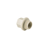 Заглушка резьбовая ПП 1/2" PN 25, серый  РосТурПласт 10915