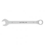 Ключ комбинированный, 16 мм, CrV, матовый хром  Stels 15221