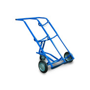 Тележка для баллонов пропан + кислород ТГК-П, 2 баллона (250 резина + 160 поворотное)  ...TOR 1012421