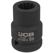 Головка ударная 3/4", 18мм (12гр.)  JCB JCB-46818