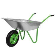 Тачка садовая одноколесная облегченная, объем 65 л  Сибртех 689615