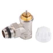 Кран вентильный для радиатора 1/2" угловой под термоголову  ...AV Engineering AVE298212