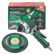 Пневмошлифовальная орбитальная машинка, 6'',12000об/мин, диаметр диска 150мм,   ...Rock FORCE RF-QB-42602