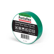 Изолента ПВХ 15x0.13х20 (зел)  Fortisflex 90806