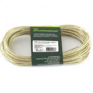Трос металлополимерный прозрачный ПР-2.5, (2.5мм толщина, моток 20м.п.)  ...Сибртех 47627