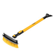 Щетка сметка со скребком, телескоп, поворотная голова, водосгон 950-1320 mm  ...DENZEL 55327