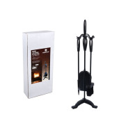 Набор для камина 3 предмета на подставке, 64х21х21 см  ВОРТЕКС 62008