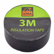 Лента изоляционная 3м, черная  ISMA ISMA-I103