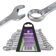 Набор ключей комбинированных 12 пр.(6-15,17,19мм),в пластиковом держателе  ...Помощник 5124MP