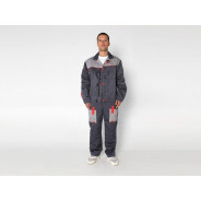 Костюм (куртка+п/к) Фаворит-2 р. 52-54 рост 170-176 серый (саржа) (р.52-54 рост 170-176)...ЛЕОН СПЕЦОДЕЖДА 