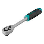 Ключ-трещотка 1/2", 72 зуба, с быстрым сбросом, CrV  Stels 14027