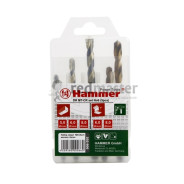Набор сверел  Flex  DR set No6 (5pcs) 5-8mm металл\камень, 5шт.  Hammer 202-906