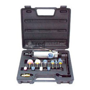 Пневмомашинка зачистная с набором камней 6 мм  SUMAKE ST-7732MK