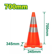 Конус дорожный 700мм  DYLLU DTYJ1A70