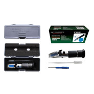 Рефрактометр 3в1(антифриз, электролит, омывающая жидкость), в пластиковом футляре  ...Rock FORCE RF-9G0303