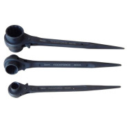 Ключ трещоточный ступичный усиленный 17х21  Rock FORCE RF-8221721