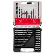 Набор сверл комб., мет.1-6мм, бетон 4-8мм, дер.4-8 мм, биты 10шт, адап., зенковка, 31пр., PRO  ...Matrix 725631