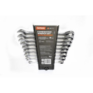 Набор ключей комбинированных трещоточных 9 пр. (8 - 19 мм.)  ...Patron P-51092