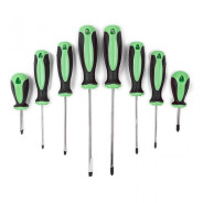 Набор отверток 8 пр.(PH:2х40,2х150,1х75,1х100мм;SL:5.5х40,4х75,4.5х100,5.5х150мм),в блистере  ...Помощник P017K