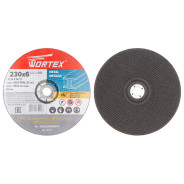 Круг обдирочный 230x6x22.2 mm для металла  WORTEX WAG230600D111