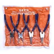 Щипцы-съемник для стопорных колец 200mm (Набор 4пр.)  GEKO G01662