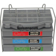 Кольца уплотнительные маслостойкие 900шт.  GEKO G02801