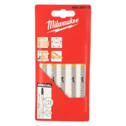 Пилка к лобзику SPECIAL (5 шт / HCS / 75 мм / дерево) двухсторонняя заточка MILWAUKEE ...Milwaukee 4932265312