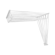 Сушилка для белья потолочная стальная 2.0 м, 7 стержней, белая  ...PERFECTO LINEA 36-002202