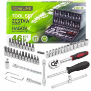 Набор инструмента 46пр. 1/4" (6-гран.)(4-14мм)  ForsLine FL-2462-46