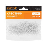 Крестики д/кафеля 1,0мм 200шт MASTER () (СВП)  STARTUL ST4404-10