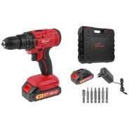 Аккумуляторная дрель-шуруповерт  LX BD 1820 , 18В, 2АКБ  2,0 А/ч,   ...WORTEX 329076