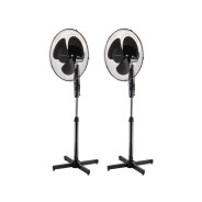 Вентилятор электрический напольный ACF-198 (2 шт. в уп.) (40 Вт, диаметр 40см, 3 скорости, автоповор...NORMANN N16021-8