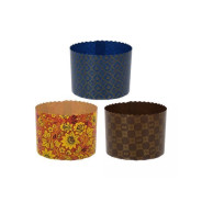 Набор бумажных форм для выпечки куличей "Пасхальный", 3 шт, 11х8,5 см,  ...MARMITON 11349