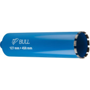 Коронка алмазная d 127мм железобетон, L450мм, 1 1/4", мокрое сверление  ...BULL 2329244