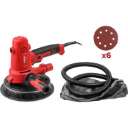 Шлифмашина для стен и потолков DG 1885 в кор. 800 Вт, 180 мм, LED, 1200-2300 об/мин (Регул. об., не ...WORTEX 2335158